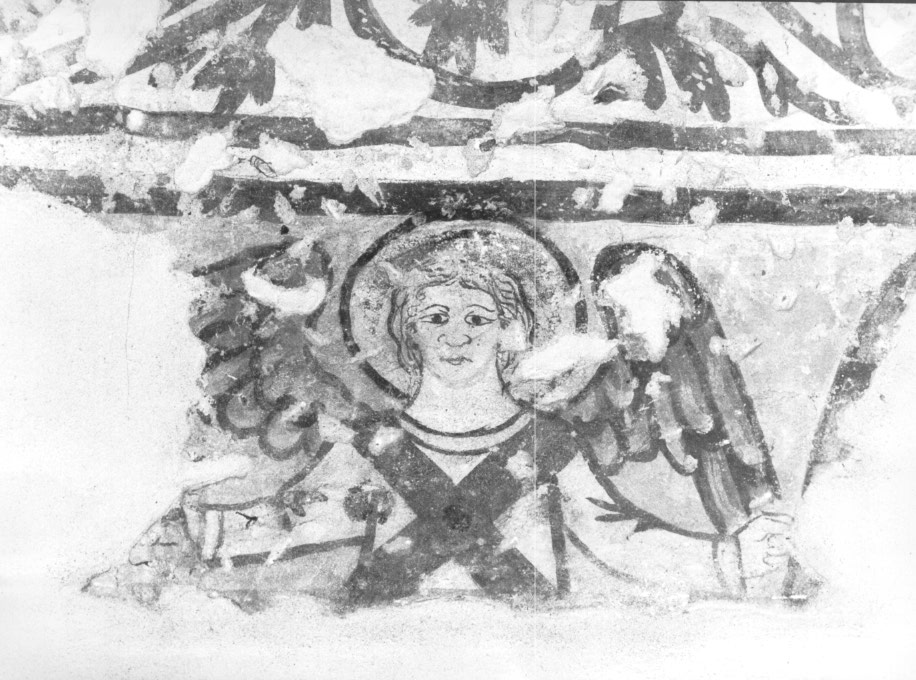 Angeli con i simboli della passione (dipinto) - ambito friulano (metà sec. XIII)