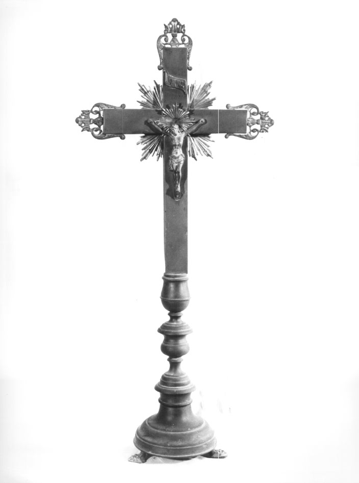 croce da tavolo - ambito friulano (sec. XIX)