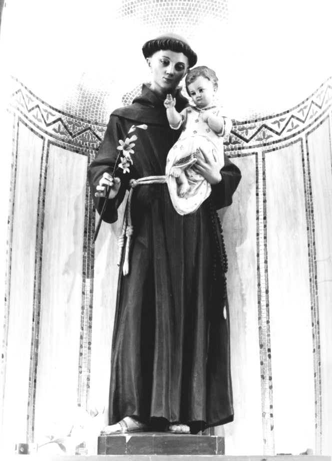 Sant'Antonio da Padova con Gesù Bambino (statua) - ambito friulano (sec. XX)