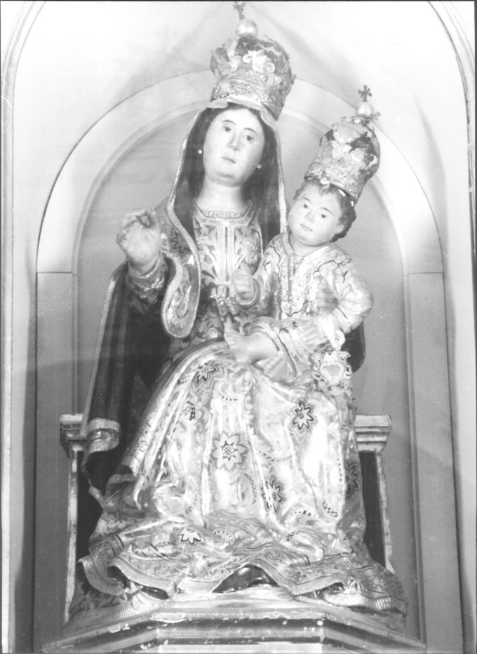 Madonna con Bambino (scultura) - ambito udinese (prima metà sec. XVI)