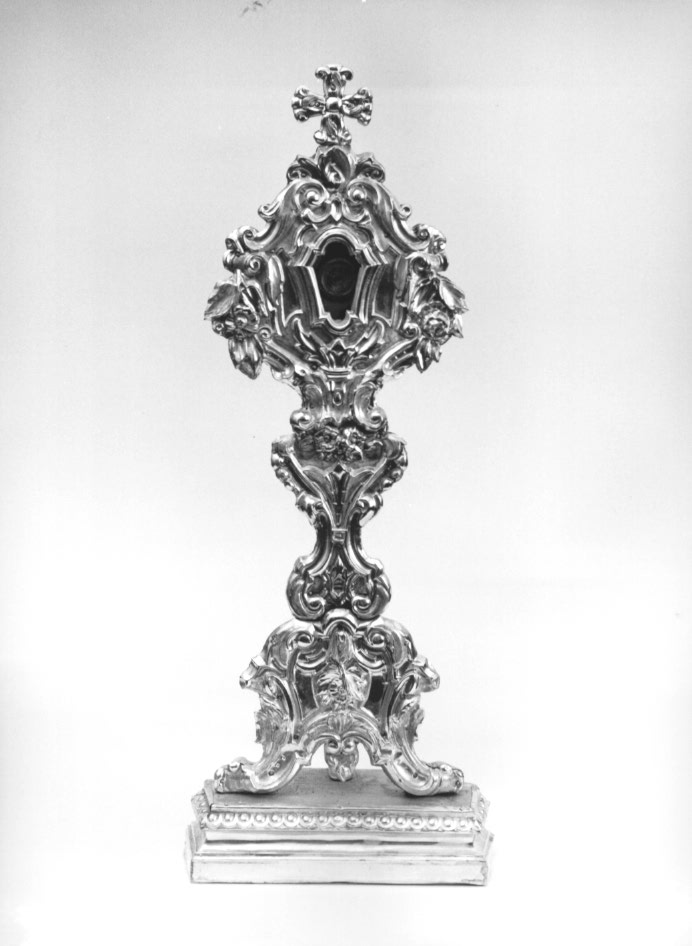 reliquiario - a ostensorio - ambito Italia nord-orientale (sec. XIX)