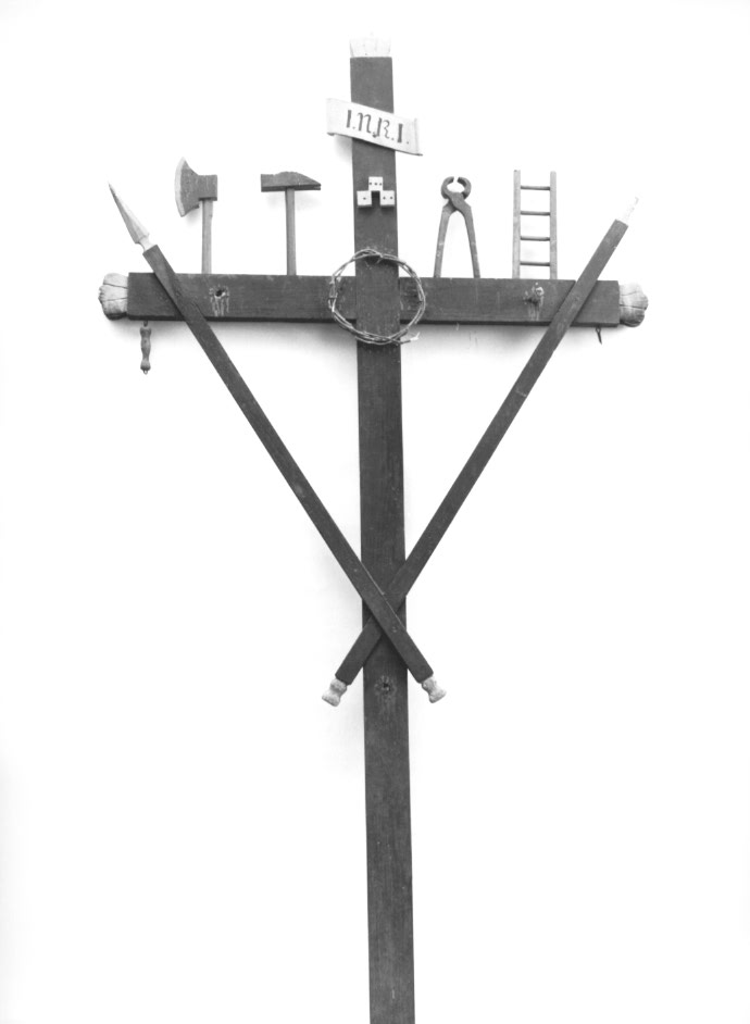 croce penitenziale - ambito Italia nord-orientale (sec. XIX)