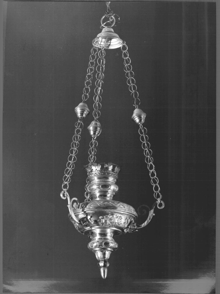 lampada pensile - ambito Italia nord-orientale (sec. XIX)