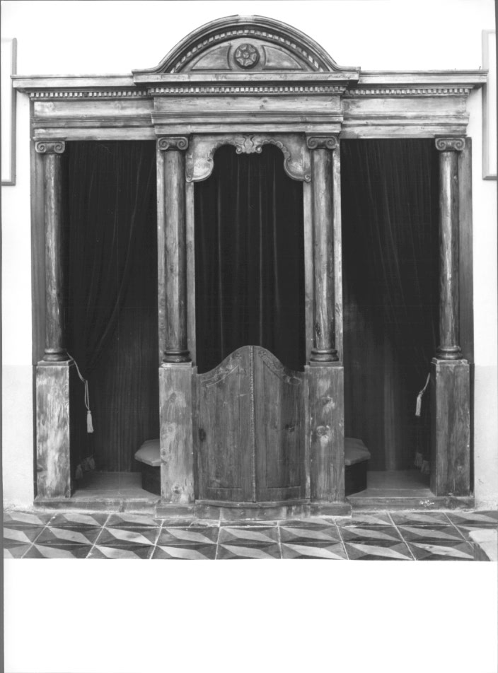 confessionale - ambito Italia nord-orientale (sec. XIX)