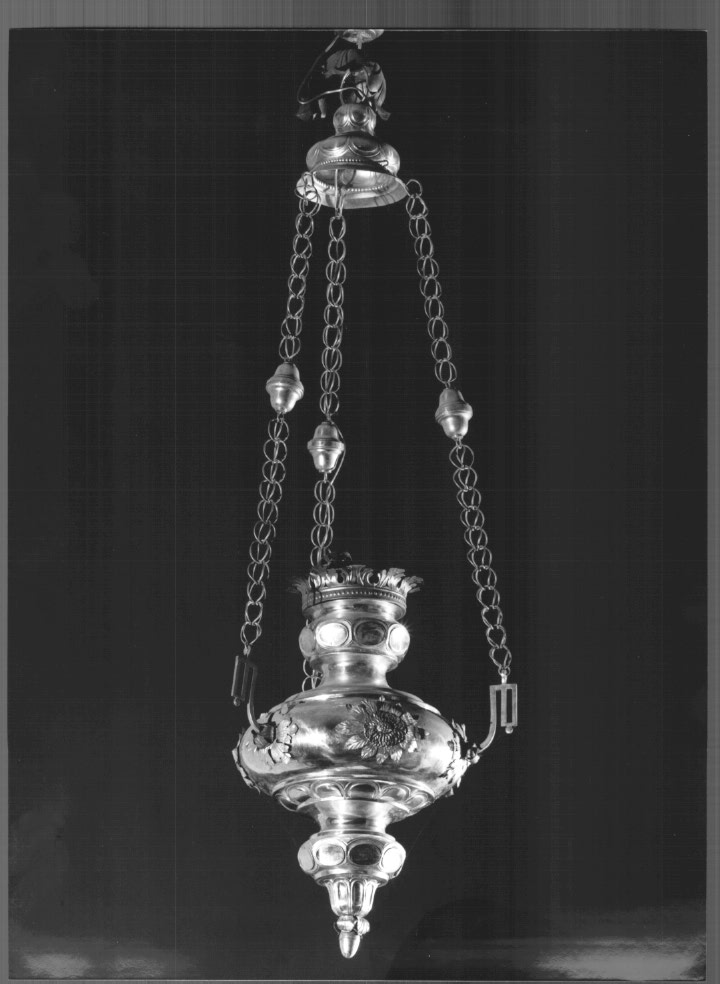 lampada pensile - ambito Italia nord-orientale (sec. XIX)