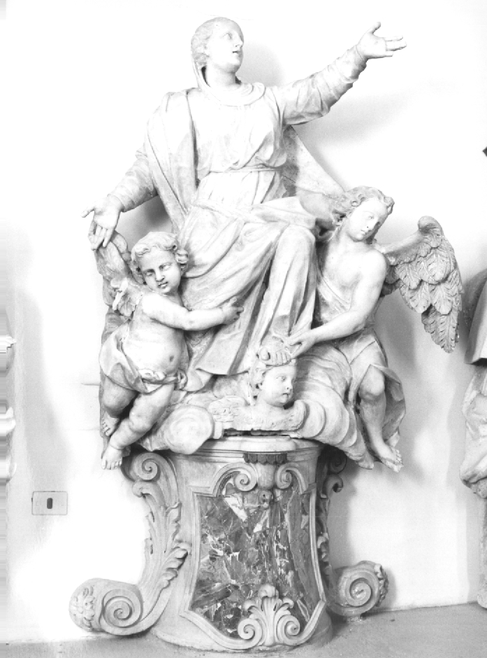 Assunzione della Madonna (gruppo scultoreo) - ambito Italia nord-orientale (sec. XVIII)