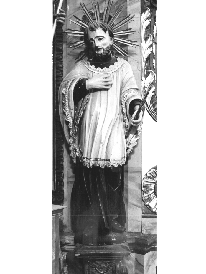 Santo martire (statua) - ambito carinziano (sec. XVI)