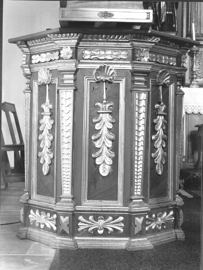 pulpito - ambito Italia nord-orientale (sec. XVIII)