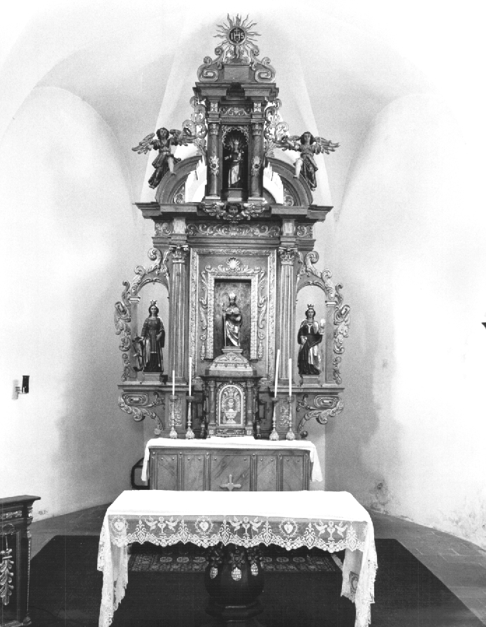 altare maggiore di Fratelli Lazzara (fine/inizio secc. XVI/ XVII)