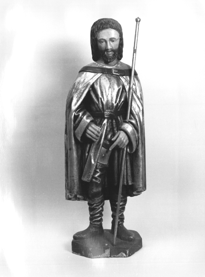 San Rocco (statua) - ambito Italia nord-orientale (secc. XVII/ XVIII)