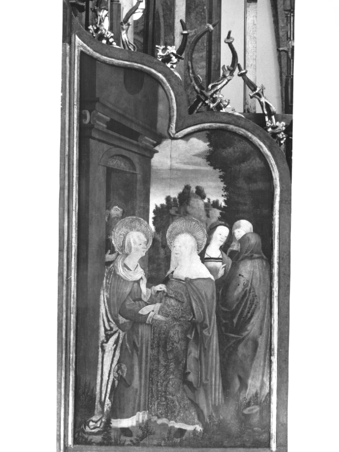 Visitazione (dipinto) - ambito Italia nord-orientale (sec. XVI)