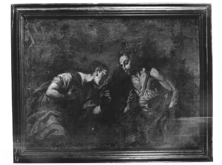 apparizione di Cristo risorto a Santa Maria Maddalena (dipinto) - ambito Italia nord-orientale (seconda metà sec. XIX)