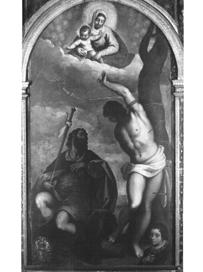 San Sebastiano e San Rocco (dipinto) - ambito veneto (sec. XVII)