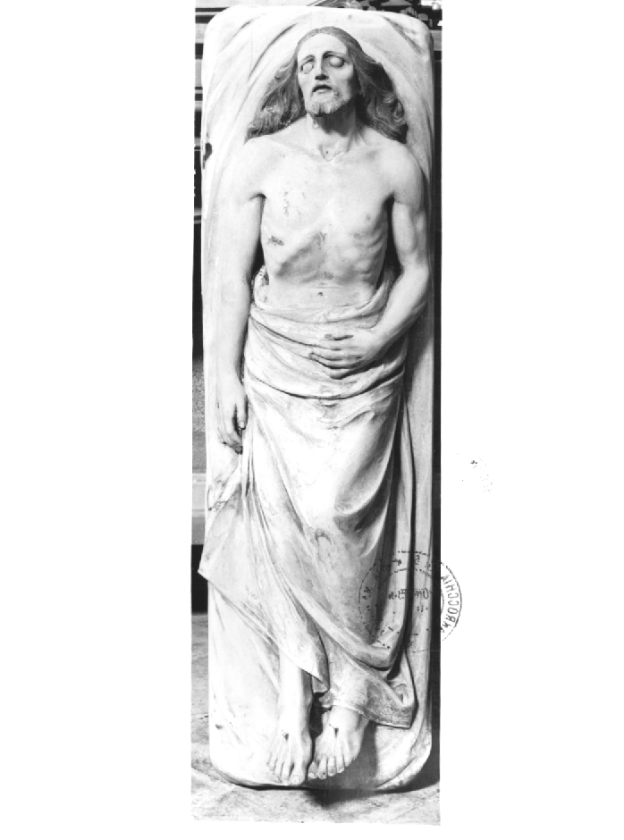 Cristo morto (statua) - ambito Italia nord-orientale (prima metà sec. XX)