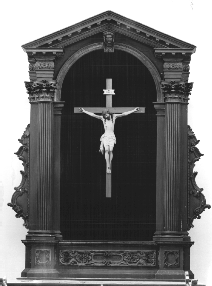 mostra d'altare - ambito Italia nord-orientale (sec. XVII)