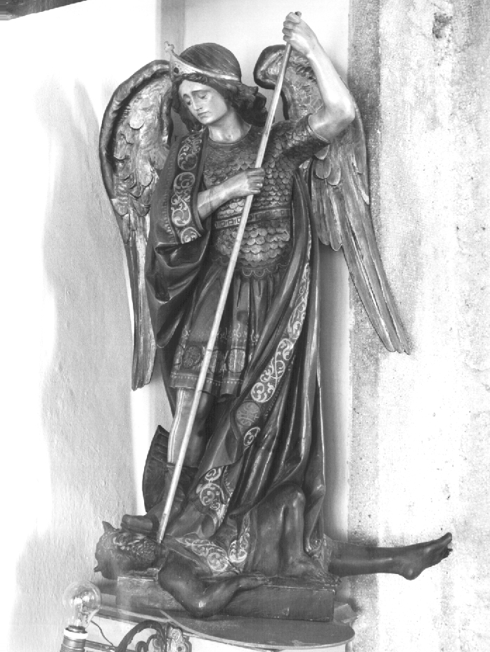 San Michele Arcangelo (statua) - ambito Italia nord-orientale (prima metà sec. XX)