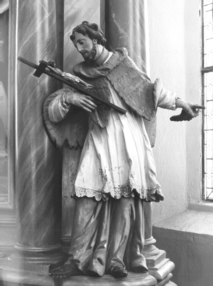 Sant'Antonio Abate (statua) - ambito Italia nord-orientale (prima metà sec. XX)