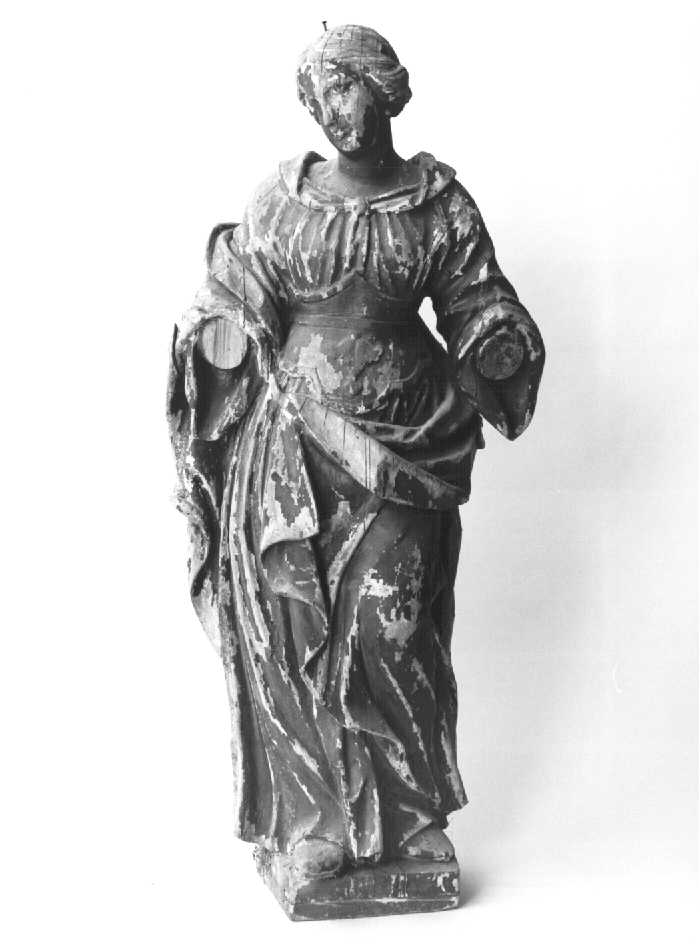 Santa Barbara (?) (statua) - ambito Italia nord-orientale (sec. XVIII)