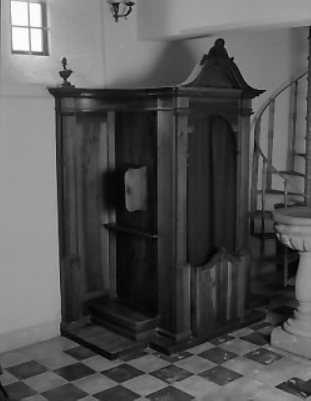 confessionale - ambito Italia nord-orientale (secc. XIX/ XX)