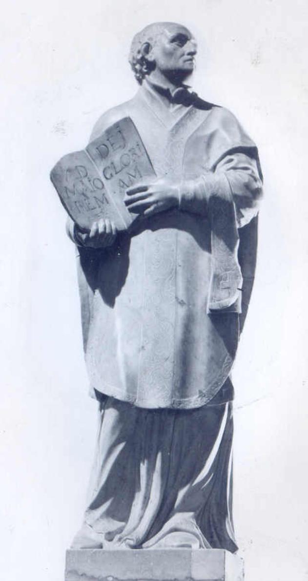 Sant'Ignazio di Loyola (statua) - ambito veneto (prima metà sec. XVIII)