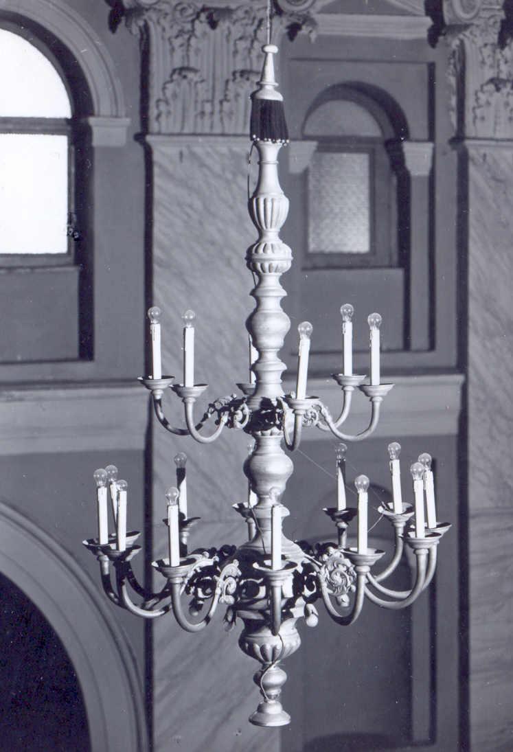 lampadario - ambito friulano (sec. XIX)