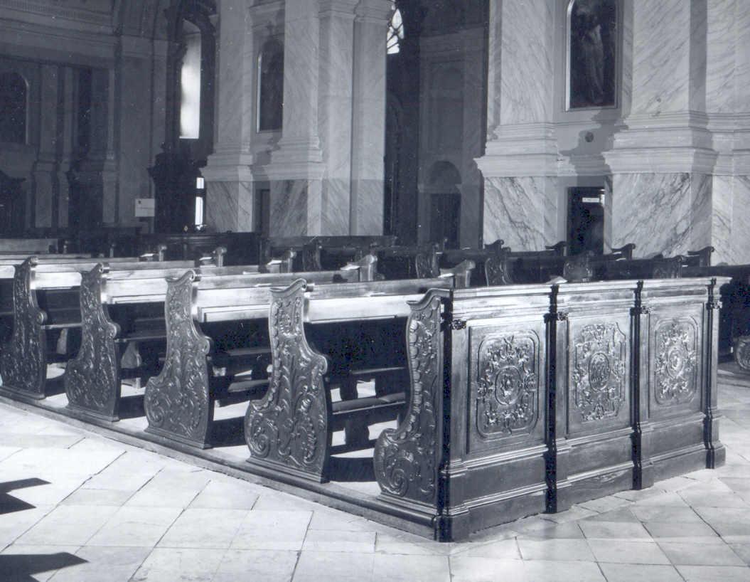 banco da chiesa - ambito veneto-friulano (sec. XVIII)