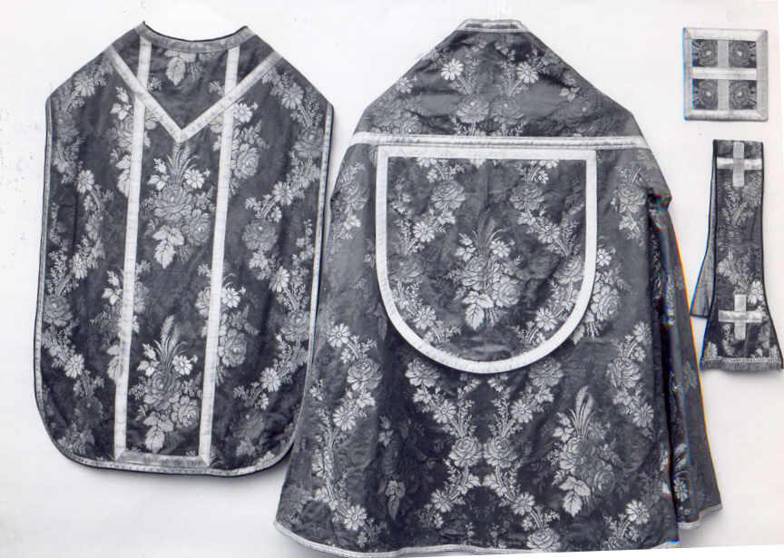 paramento liturgico - ambito veneziano (seconda metà sec. XVIII)