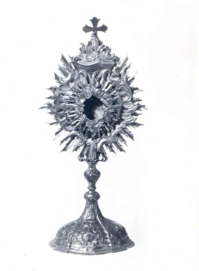 ostensorio - produzione veneta (metà sec. XVIII)