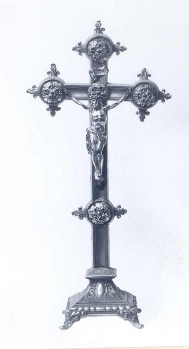 croce d'altare - ambito triestino (fine sec. XIX)