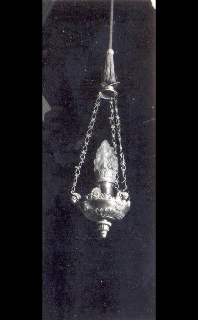 lampada pensile - ambito triestino (sec. XIX)