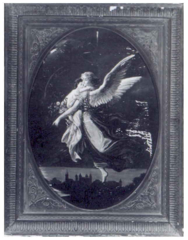 angelo custode (dipinto) - ambito triestino (fine/inizio secc. XIX/ XX)