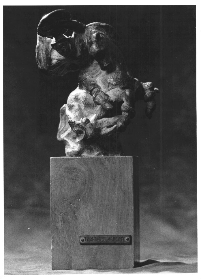 San Giorgio, San Giorgio e il drago (scultura) - ambito Italia nord-orientale (sec. XX)