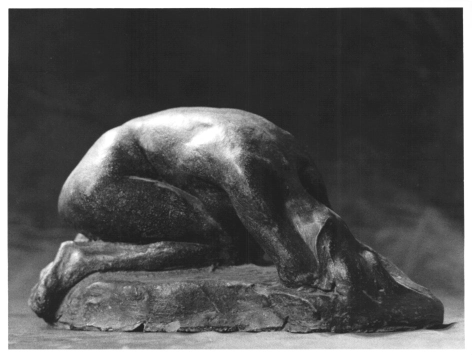 disperata, figura femminile (scultura) - ambito Italia nord-orientale (sec. XX)