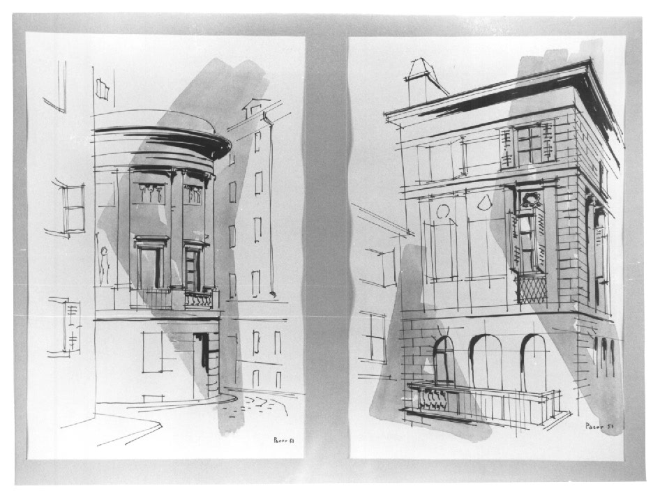architetture triestine, architetture di Trieste (disegno) - ambito Italia nord-orientale (sec. XX)