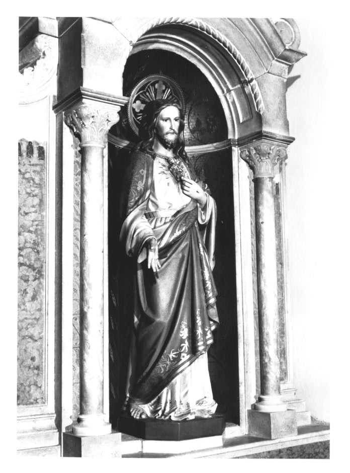 Sacro Cuore di Gesù (statua) - ambito Italia nord-orientale (sec. XX)