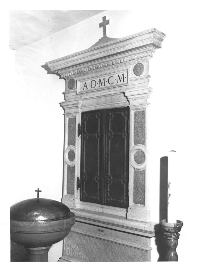 tabernacolo murale - ambito Italia nord-orientale (sec. XX)