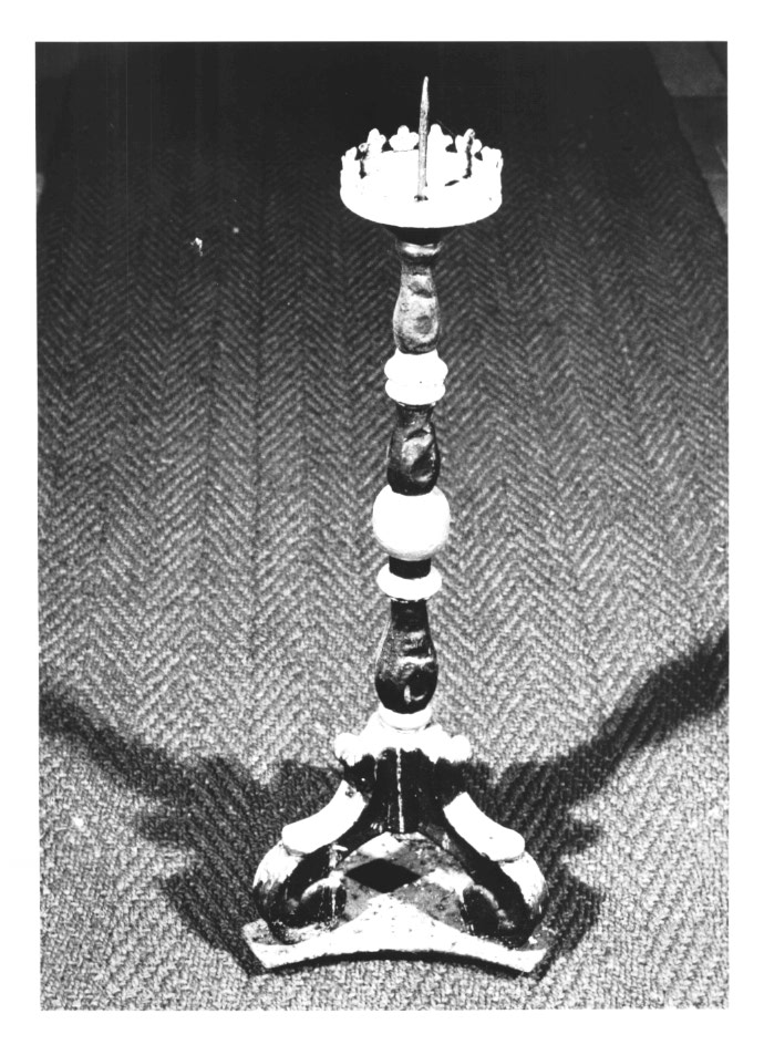 candelabro - ambito Italia nord-orientale (seconda metà sec. XIX)