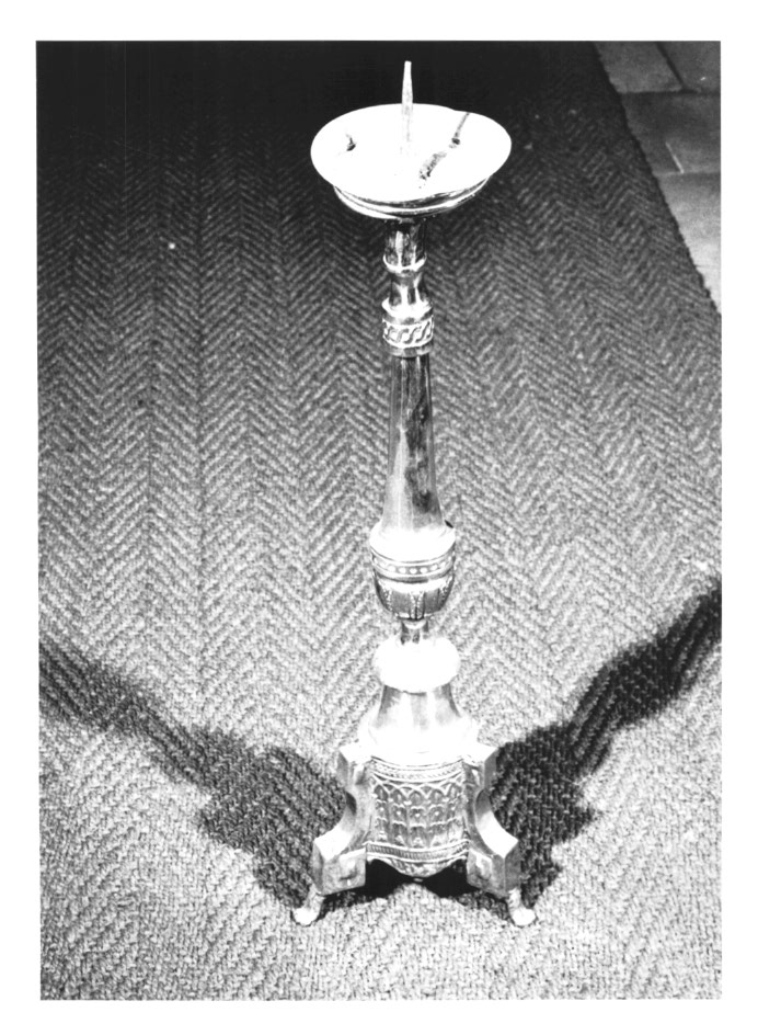 candelabro - ambito Italia nord-orientale (seconda metà sec. XIX)