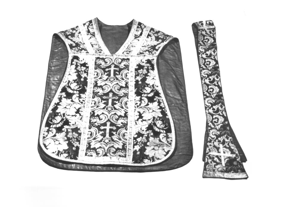 paramento liturgico - ambito Italia nord-orientale (seconda metà sec. XIX)