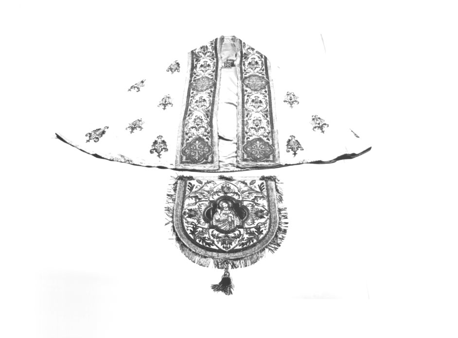 piviale - ambito Italia nord-orientale (fine sec. XIX)