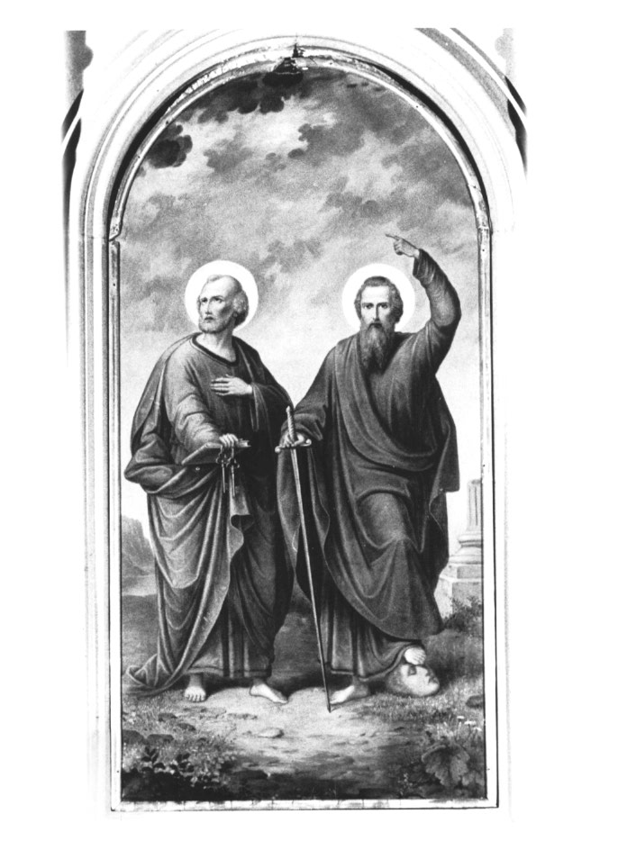 San Pietro e San Paolo (dipinto) - ambito Italia nord-orientale (sec. XX)