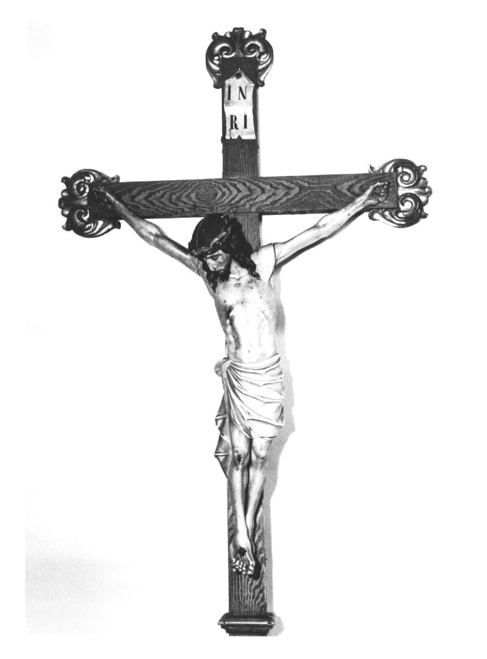 croce processionale - ambito Italia nord-orientale (sec. XIX, sec. XX)