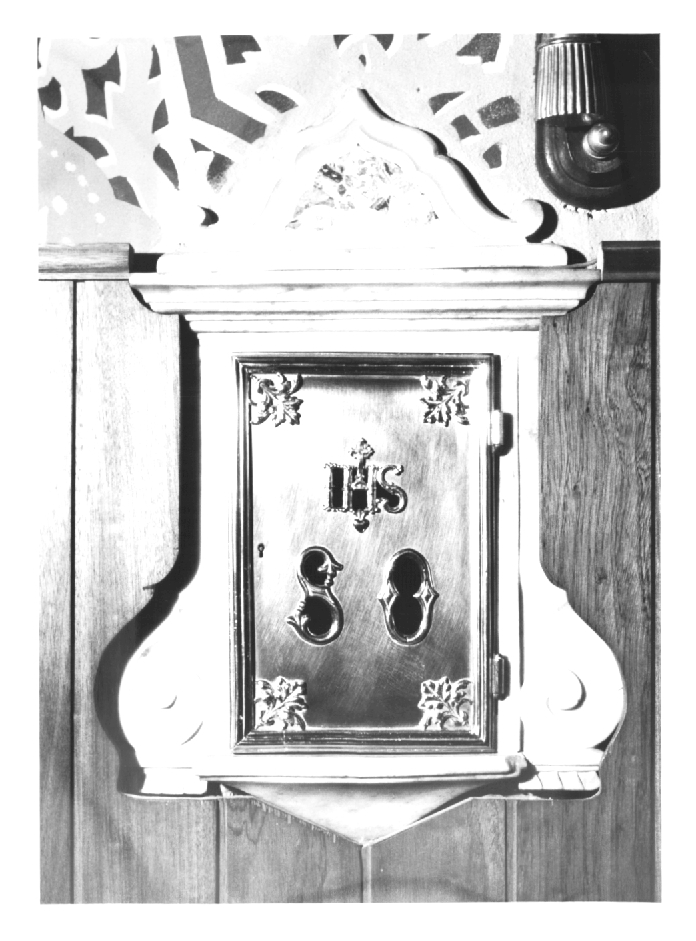 armadietto per oli santi - ambito Italia nord-orientale (sec. XVIII)