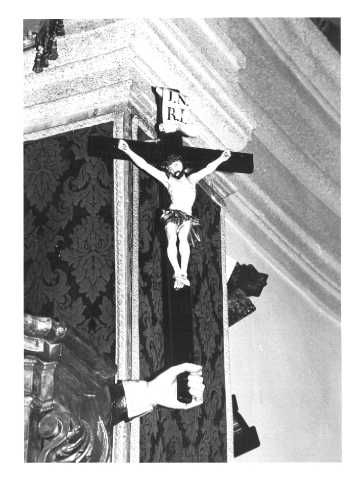 crocifisso - ambito Italia nord-orientale (prima metà sec. XX)