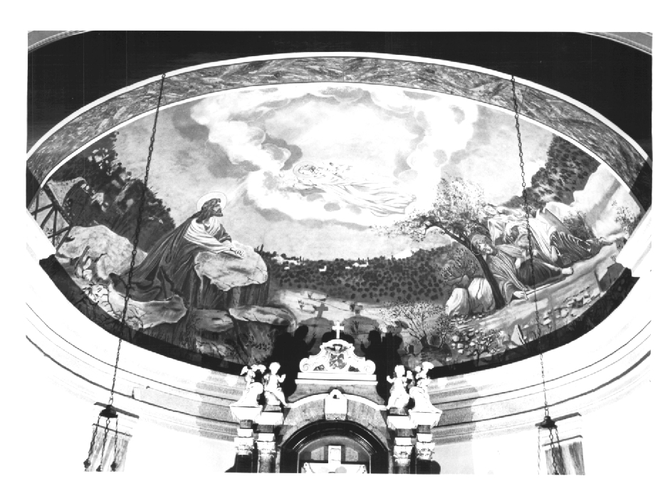 Preghiera di Cristo nell'orto di Gethsemani (dipinto) - ambito Italia nord-orientale (inizio sec. XX)