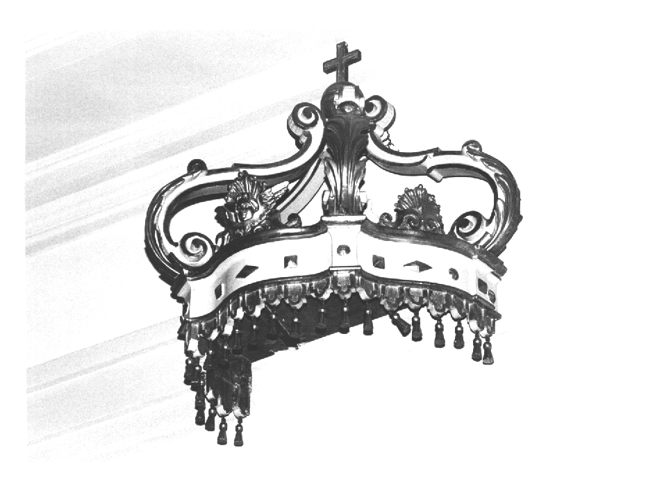 baldacchino d'altare - ambito Italia nord-orientale (sec. XIX)