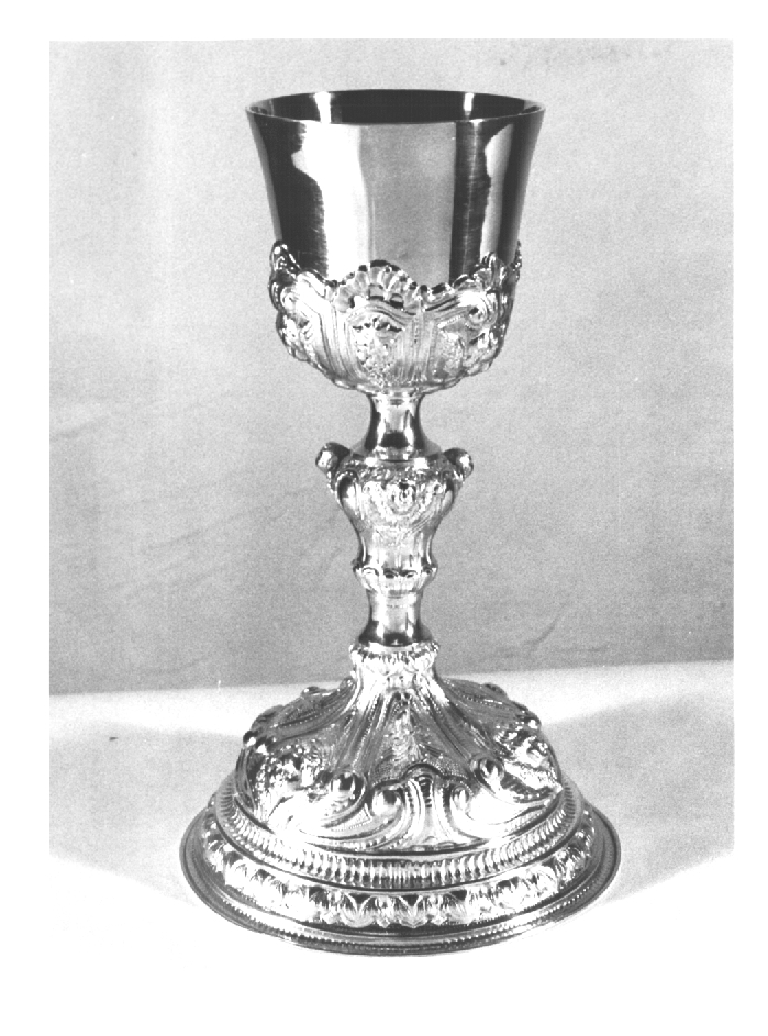 calice - ambito Italia nord-orientale (fine/inizio secc. XIX/ XX)