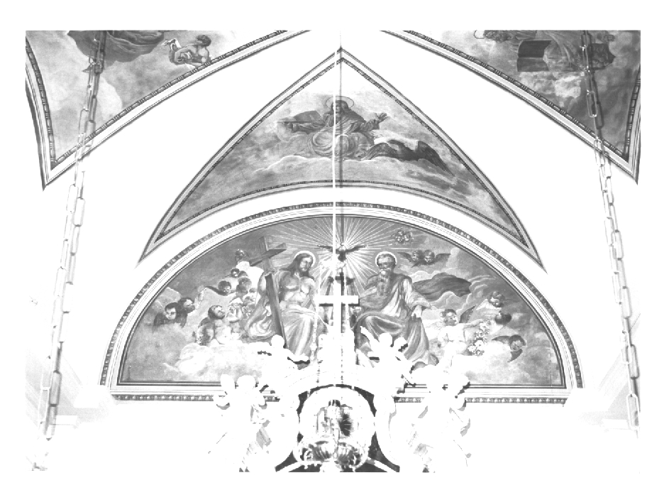 Trinità (dipinto) - ambito Italia nord-orientale (seconda metà sec. XIX)