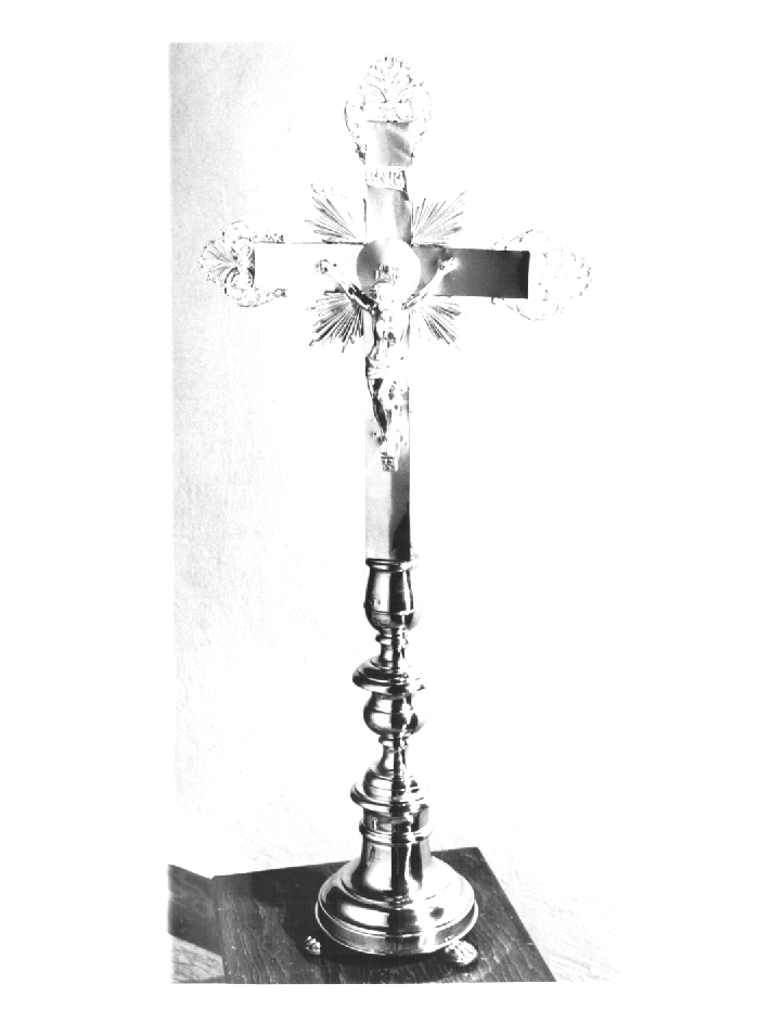 croce d'altare - ambito Italia nord-orientale (inizio sec. XX)