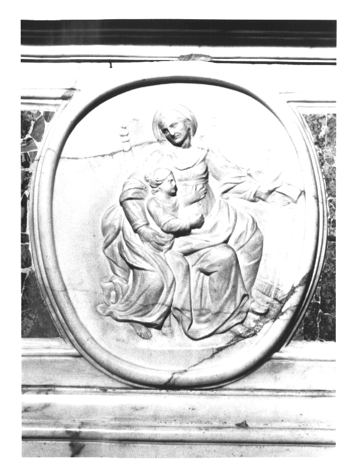 Educazione di Maria Vergine (rilievo) - ambito Italia nord-orientale (seconda metà sec. XVIII)